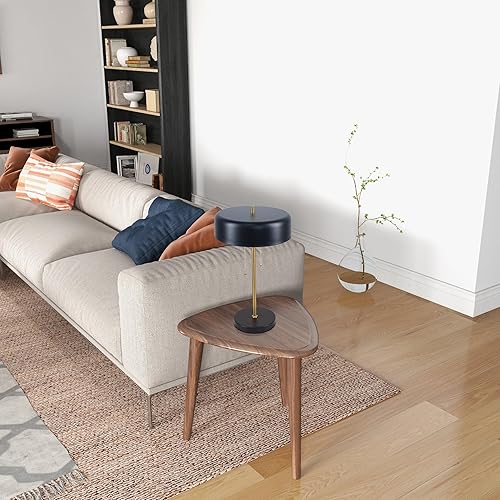 Miniatura 6 de Lámpara de mesa para dormitorio, hogar nórdico, romántico, cálido, para sala de estudio, lámpara de mesita de noche, lámpara de mesa Obni con