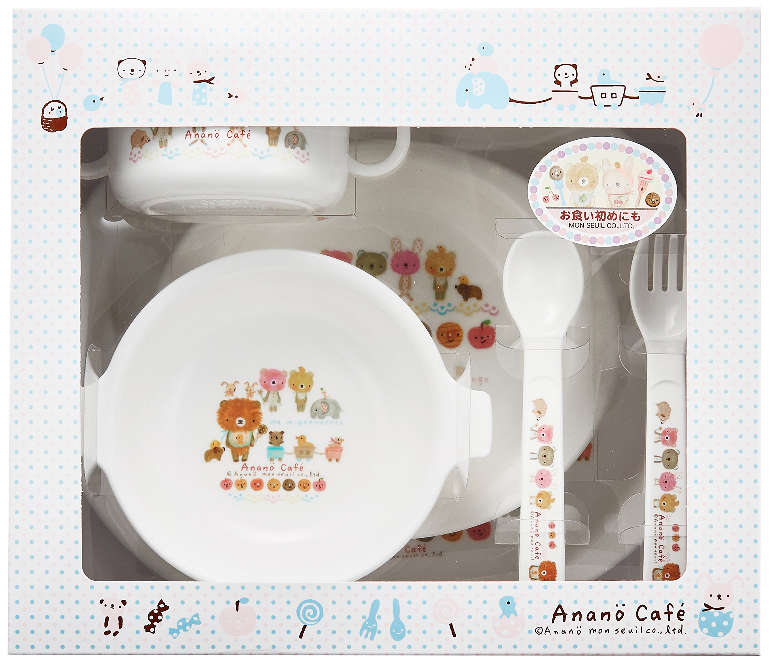 Amazon | Anano Cafe(アナノカフェ) AC.ベビー食器セット | ベビー食器