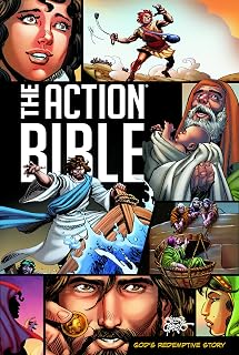 The Action Bible: God's Redemptive Story - Comic Book Illustrated Bible with 230 Vivid Stories for Kids & Families