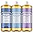 Dr. Bronner\'s Pure-Castile Magic Liquid Soap Made with Regenerative Organic Oils, Vegan, Concentrated, Body Wash- For Face, Hair, Laundry - 32oz Variety 3-Pack (Peppermint, Baby Unscented, Lavender)