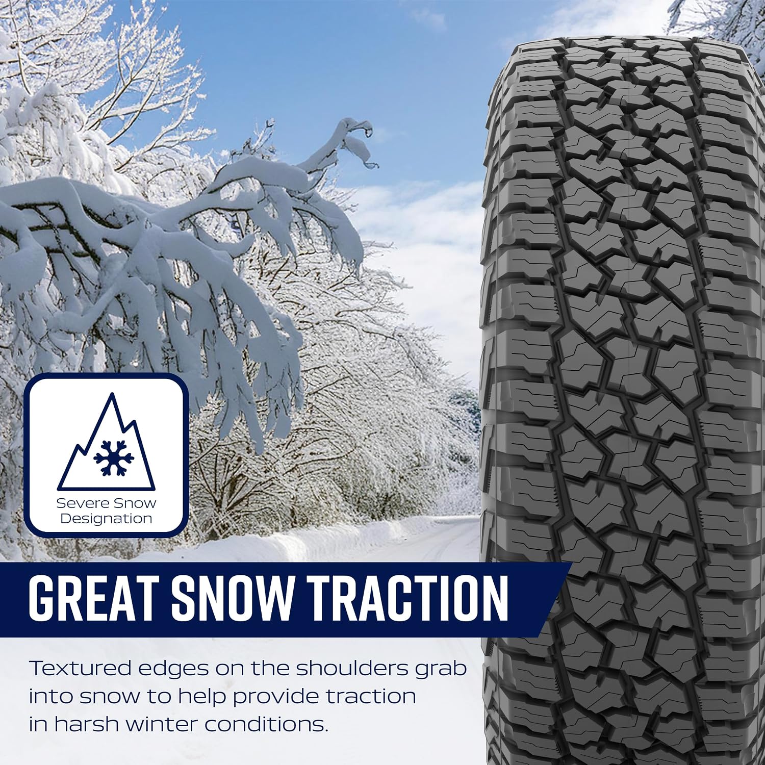 Cooper Discoverer Stronghold AT Tire LT265/70R17 1 Set