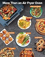 Vista 7 de Nuwave Bravo Pro Smart Air Fryer Toaster Oven Combo, Airfryer Convection Oven Countertop, 10-in-1 Functions with Quicker & Even Crisp Technology