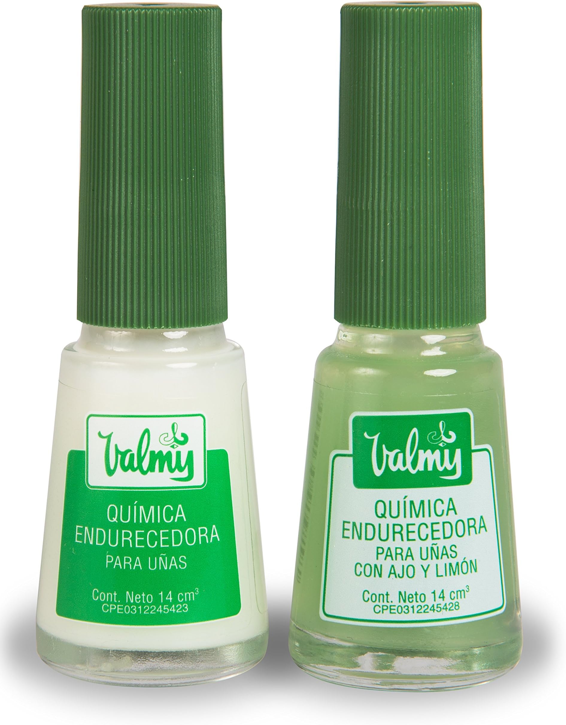 Valmy Quimica Endurecedora + Garlic and Lemon - Nail Hardener Strengthener Whitening Polish Treatment