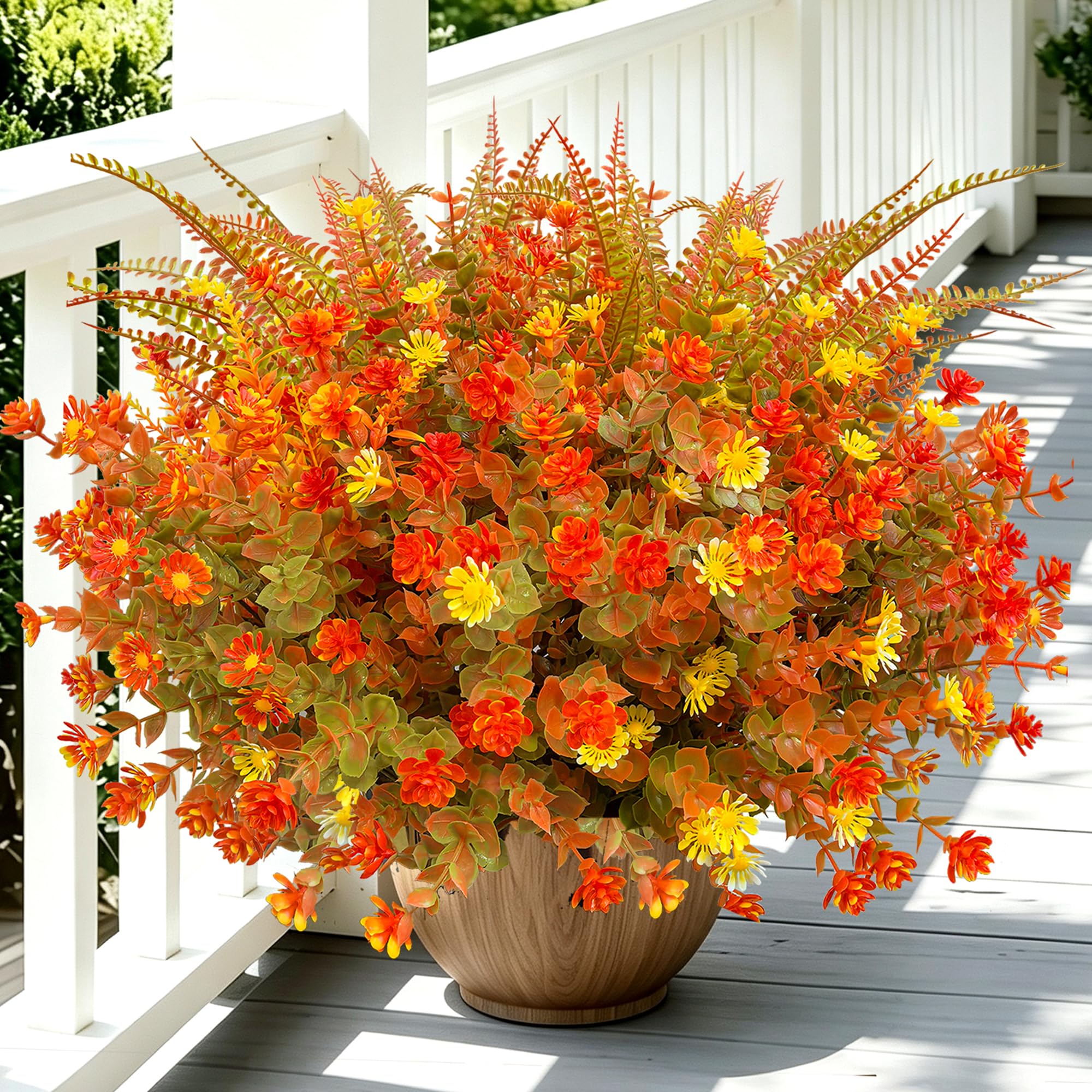 TSTWETO 18 PCS Artificial Mums