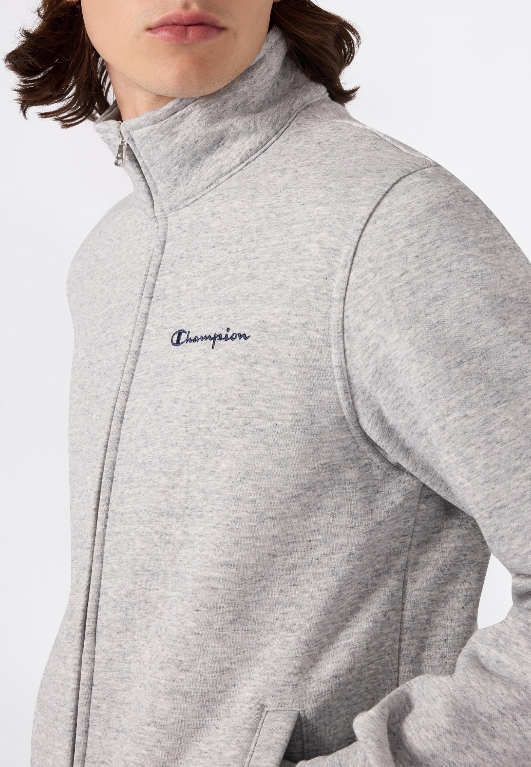Champion Bluza męska z zamkiem błyskawicznym i wewnętrznym pluszem, 221796