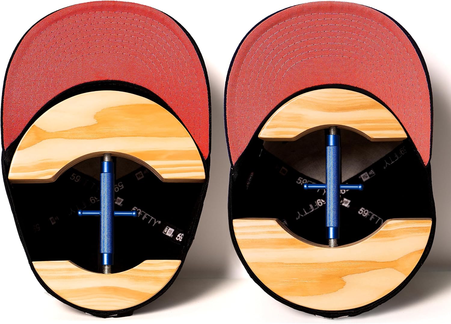 Hat Stretcher, Baseball Hat Stretcher for Big Heads | Stretched Hat Size 7 to 8 3/4, Labor-saving Wrench, Cone Hat Extender, Hat Stretchers for Tight, Shrunk Baseball Caps