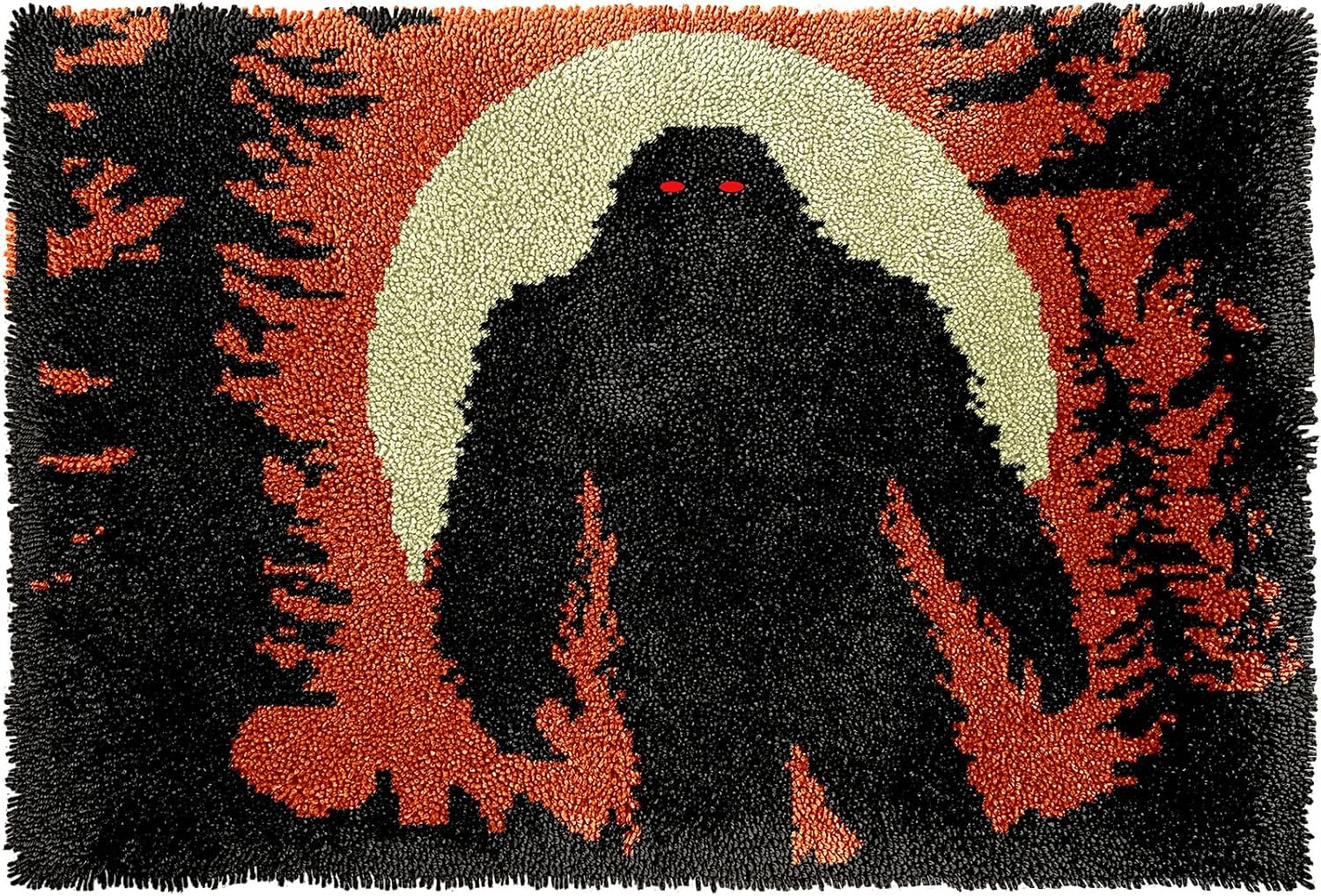 YZYMXDX Latch Hook Kits for Adults Kids Beginners, Pre-Printed Latch Hook Rug Kits for Home Sofa Decoration (55X75CM)