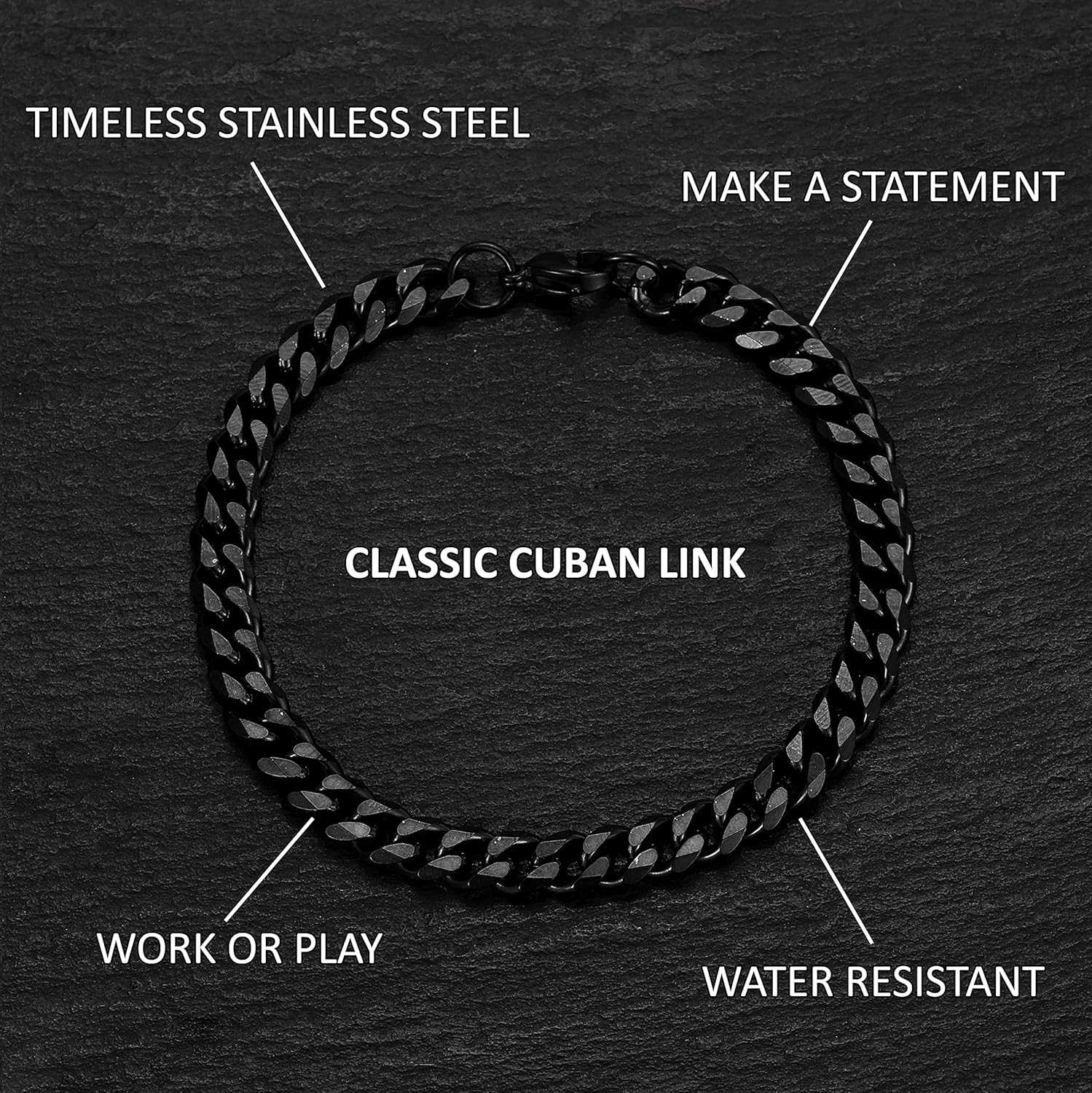 Cuban Link Bracelet for Groom - Sentimental Wedding Gift from Parents to Son on His Special Day