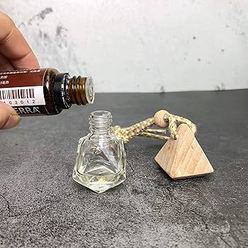 Glass Bottle Car Air Freshener: Refresh Your Ride