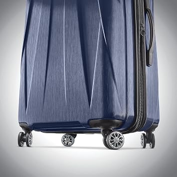 Samsonite Centric 2 Hardside Expandable Luggage with Spinners | True Navy | 2PC SET (Carry-on/Medium)