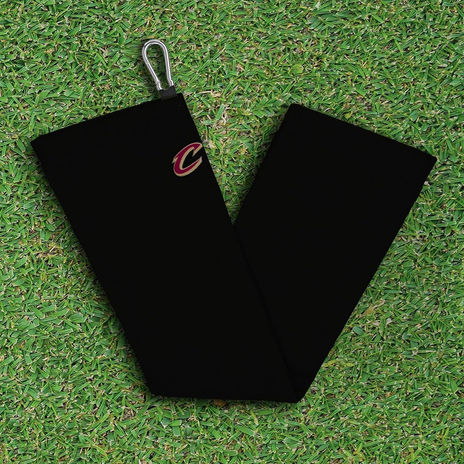 NORTHWEST Cleveland Cavaliers NBA Team Logo Micro Fiber Tri-Fold Golf Towel 16 x 24 Inches