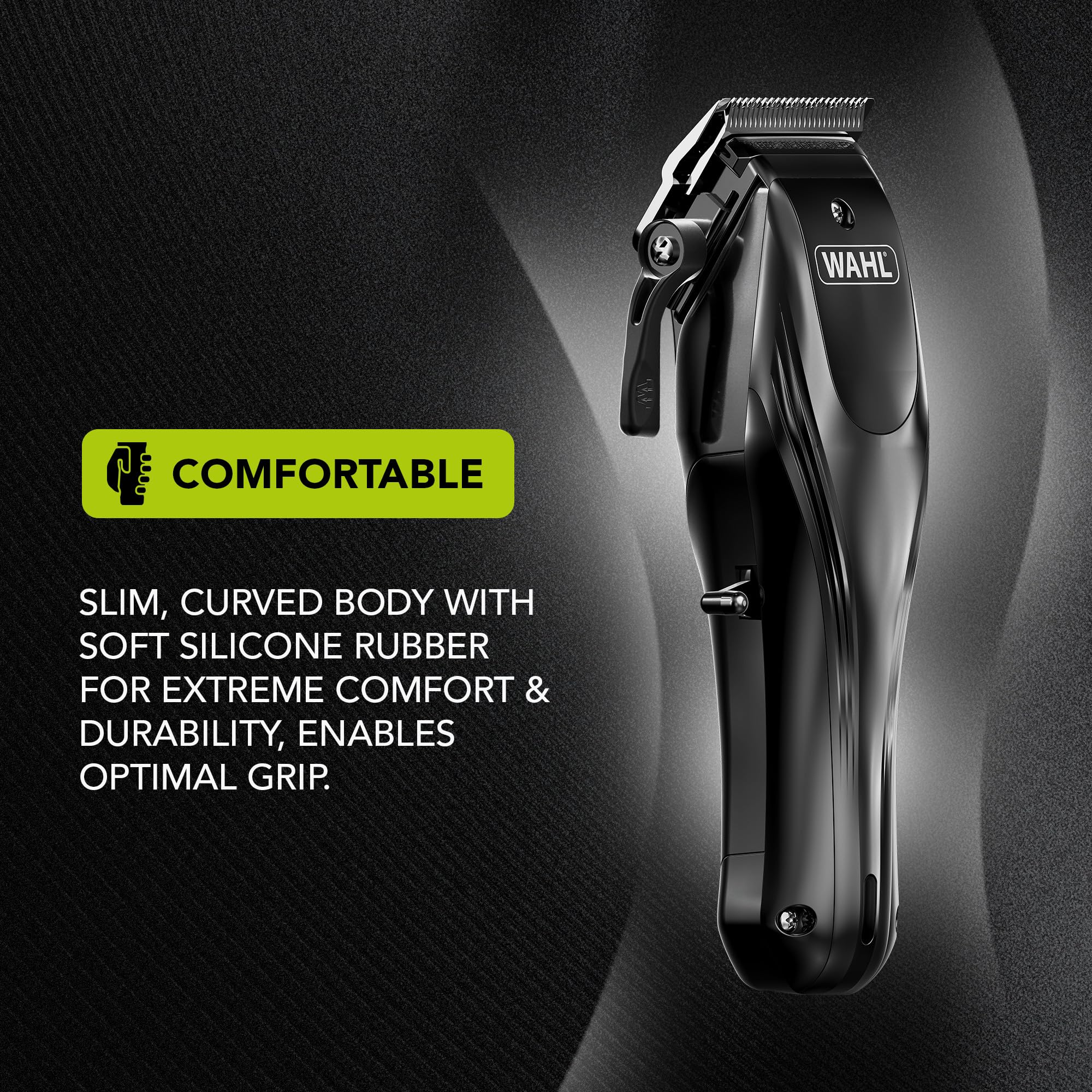 WAHL Rapid Clip Maszynka do Włosów dla Mężczyzn Ładowanie USB Usuwanie Włosów z Uszu Nosa Dźwignia Regulacji Akumulator Litowo-Jonowy Ergonomiczny Uchwyt
