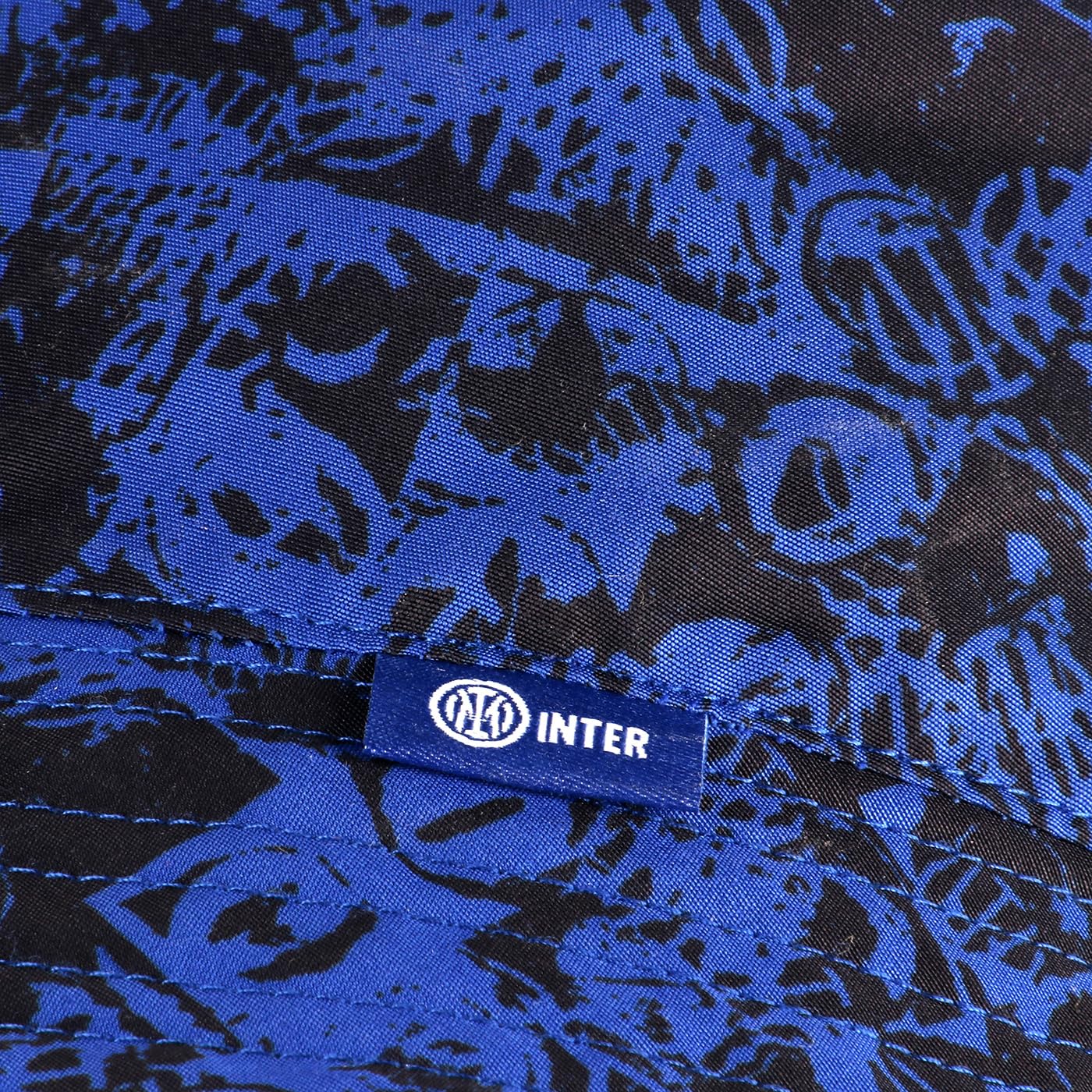 Inter Cappellino da Baseball, Collezione Bucket Hat, Design per Tifosi nerazzurri Accessorio Ufficiale e Resistente, Adatto per la Pioggia, Prodotto Ufficiale, Blu