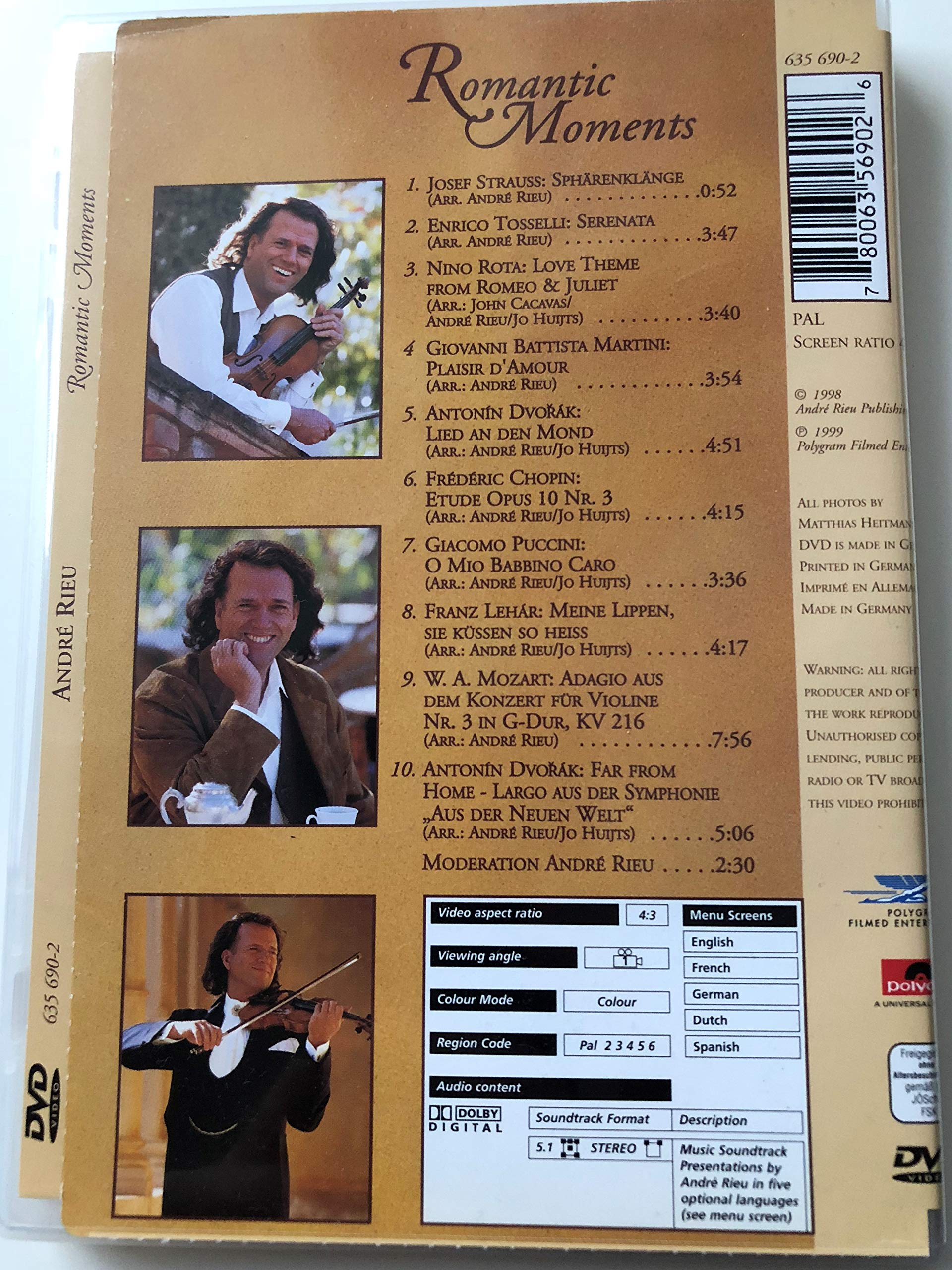 André Rieu : Romantique