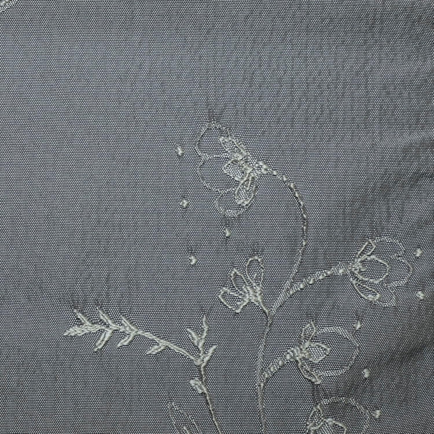TopFabric - Riva - 110" Botanical Organza Drapery & Window Curtain