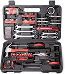 CARTMAN 148-Piece Jeu d'outils - Kit d'outils ménagers général avec boîte à outils en plastique