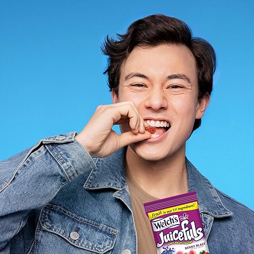 Miniatura 5 de Welch's Juicefuls - Bocadillos de frutas jugosas, salpicaduras de islaexplosión de bayas, perfectos para almuerzos escolares, paquete a granel, sin