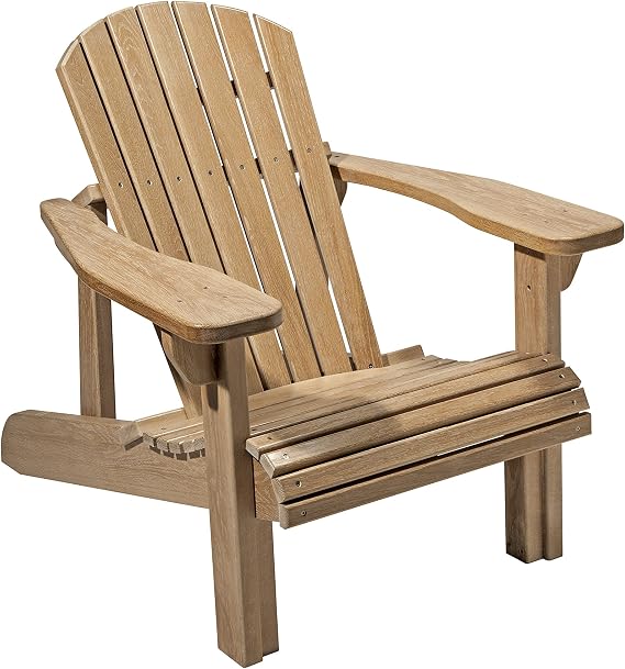 مخططات كراسي ROCKLER Adirondack مع قوالب من الورق المقوى سهلة البناء - مخطط كرسي Adirondack الكلاسيكي فقط - يتضمن تعليمات خطوة بخطوة لعملية البناء بأكملها مصنوعة في الولايات المتحدة الأمريكية