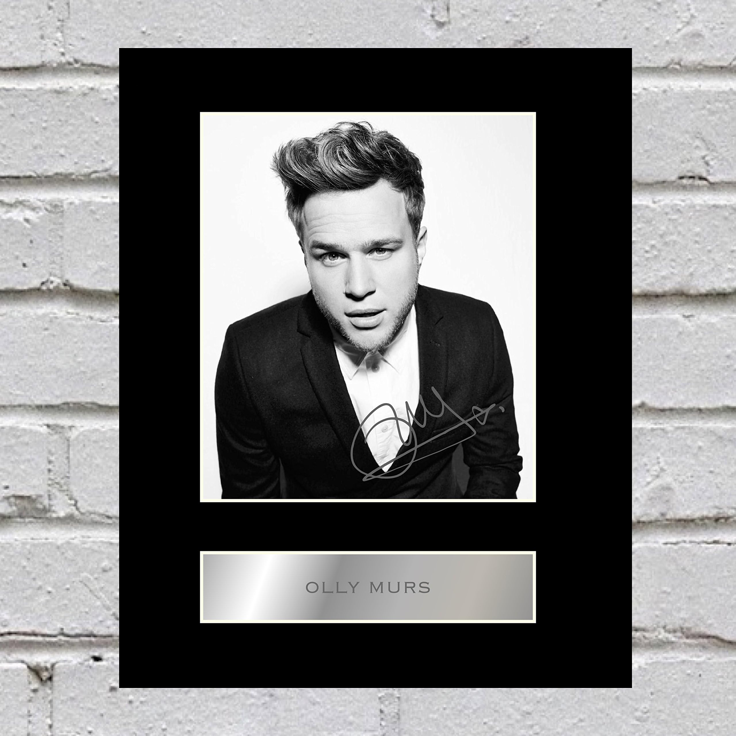 Olly Murs Digitally Signed Mounted Photo Display #3