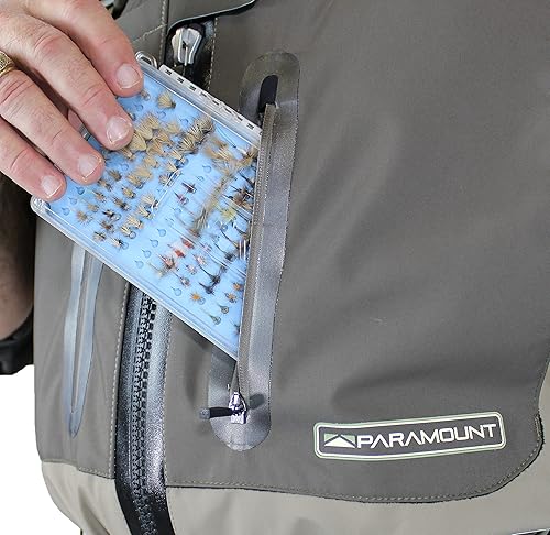 Miniatura 5 de Paramount Outdoors Deep Eddy - Vadeador de pesca transpirable con cremallera