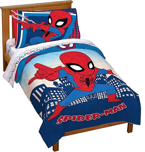 Vista 120 de Jay Franco - Juego de ropa de cama con estampado de los Vengadores de Marvel Blue Circle, tamaño estándar