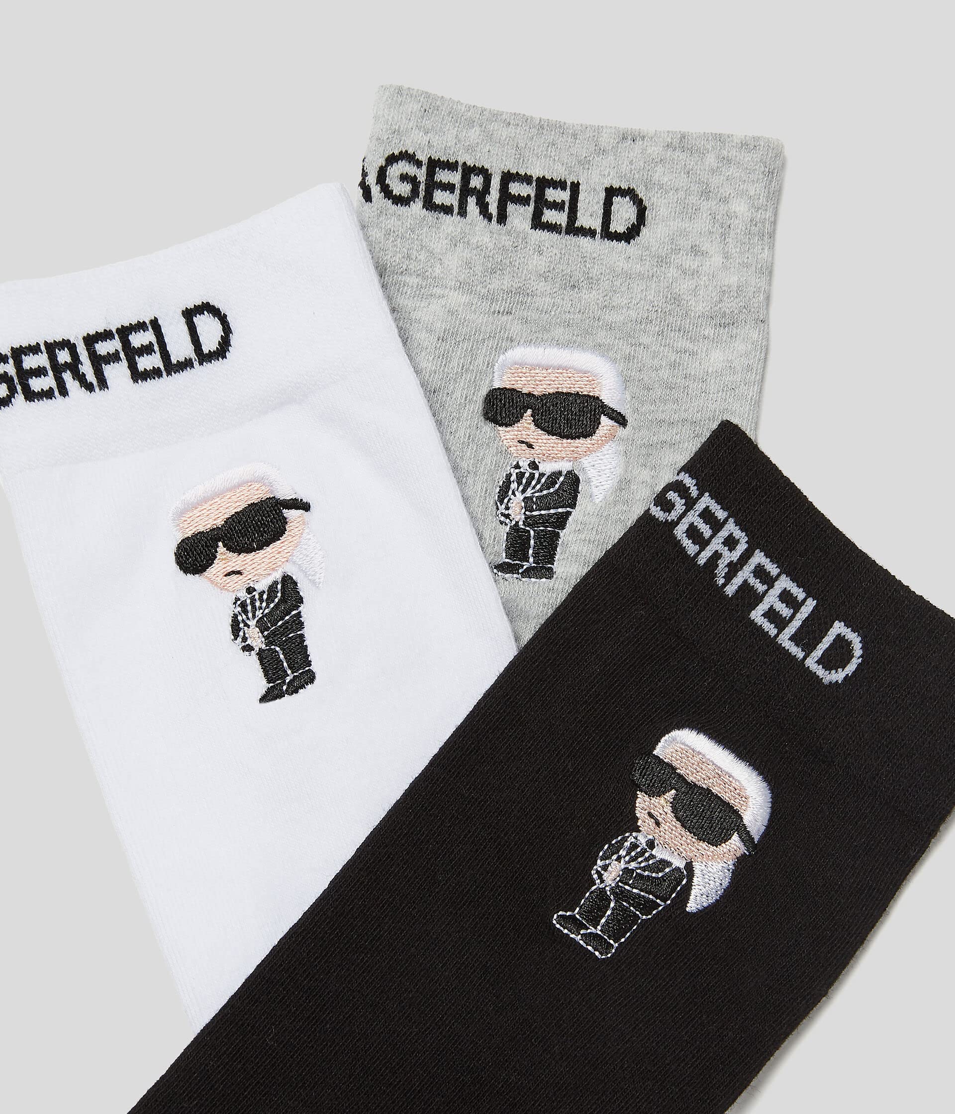 KARL LAGERFELD Femme Logo Hipsters Set (2 Pack)