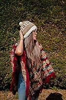 Vista 9 de Ponchos for Women, Alpaca Wool, Ponchos Adult, Poncho Sweater Women, Womens Poncho, Blue shawls and wraps