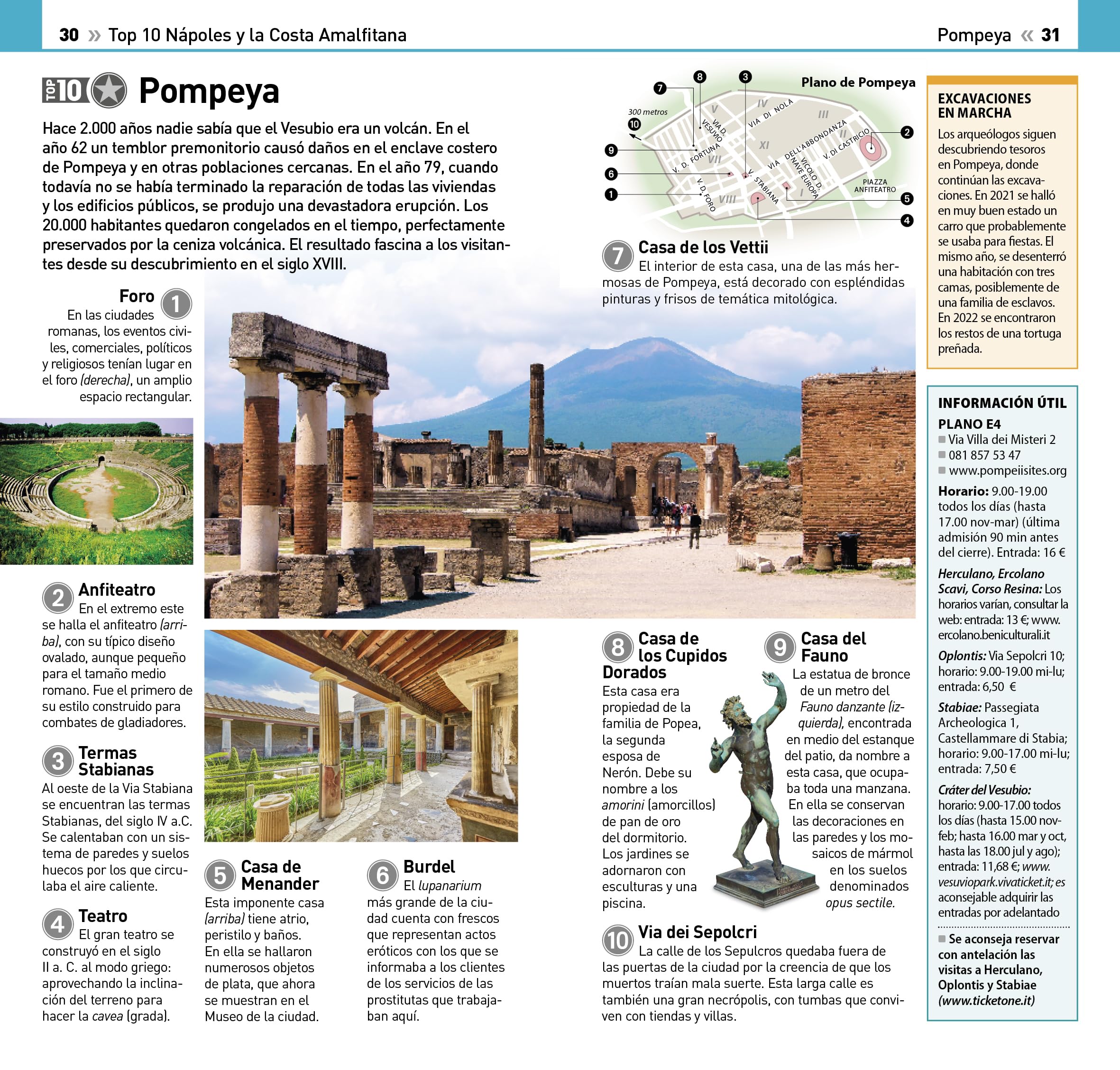 Nápoles y la Costa Amalfitana (Guías Visuales TOP 10): La guía que descubre lo mejor de cada ciudad (Guías de viaje)