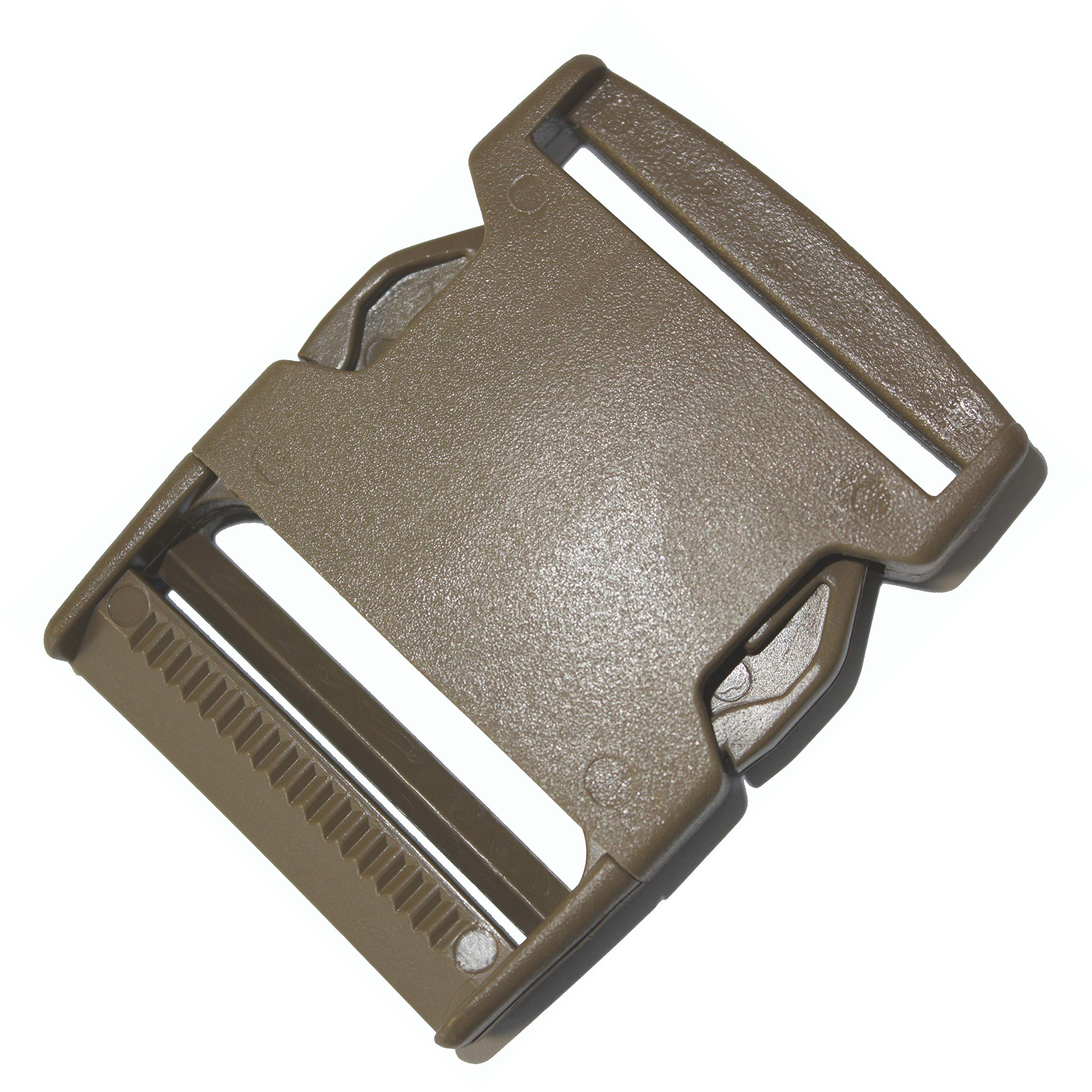 ITW Nexus #1520 Buckle 50mm Side Release Tan for Military Tactical Webbing