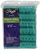 Diane Magnetic Hair Rollers, Aqua, 1 38 Inch