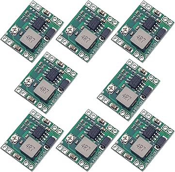 8PCS Mini MP1584EN DC-DC Buck Converter 3A Adjustable Step-Down Power Supply Module