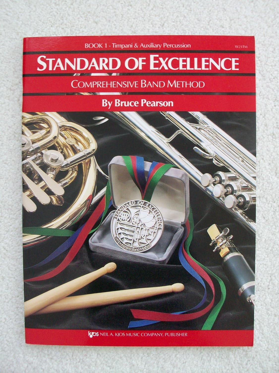 W21TM Standard of Excellence Book 1 Timpani & Auxiliary Percussion