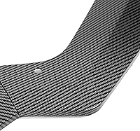 Vista 6 de KUAFU 3 piezas de alerón para parachoques delantero compatibles con el modelo Ford Mustang GT 2018-2023, kit de cuerpo de difusor de aire de fibra