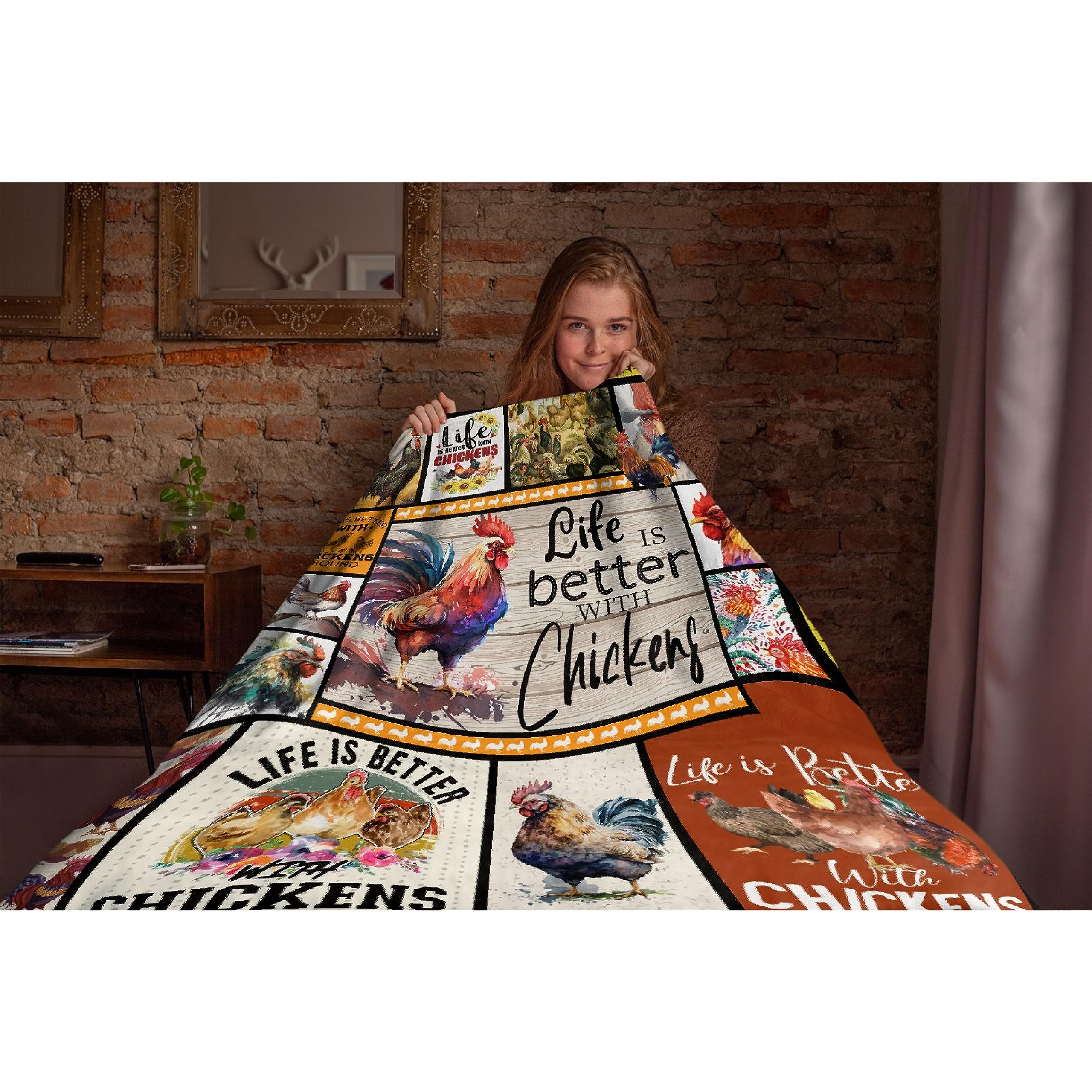 Coperta Di Pollo Personalizzata Con Nome: Morbidissima E Su Misura Per Te!