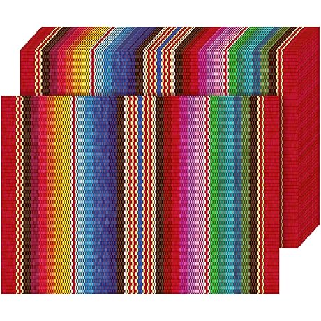 100 Pieces Fiesta Placemats
