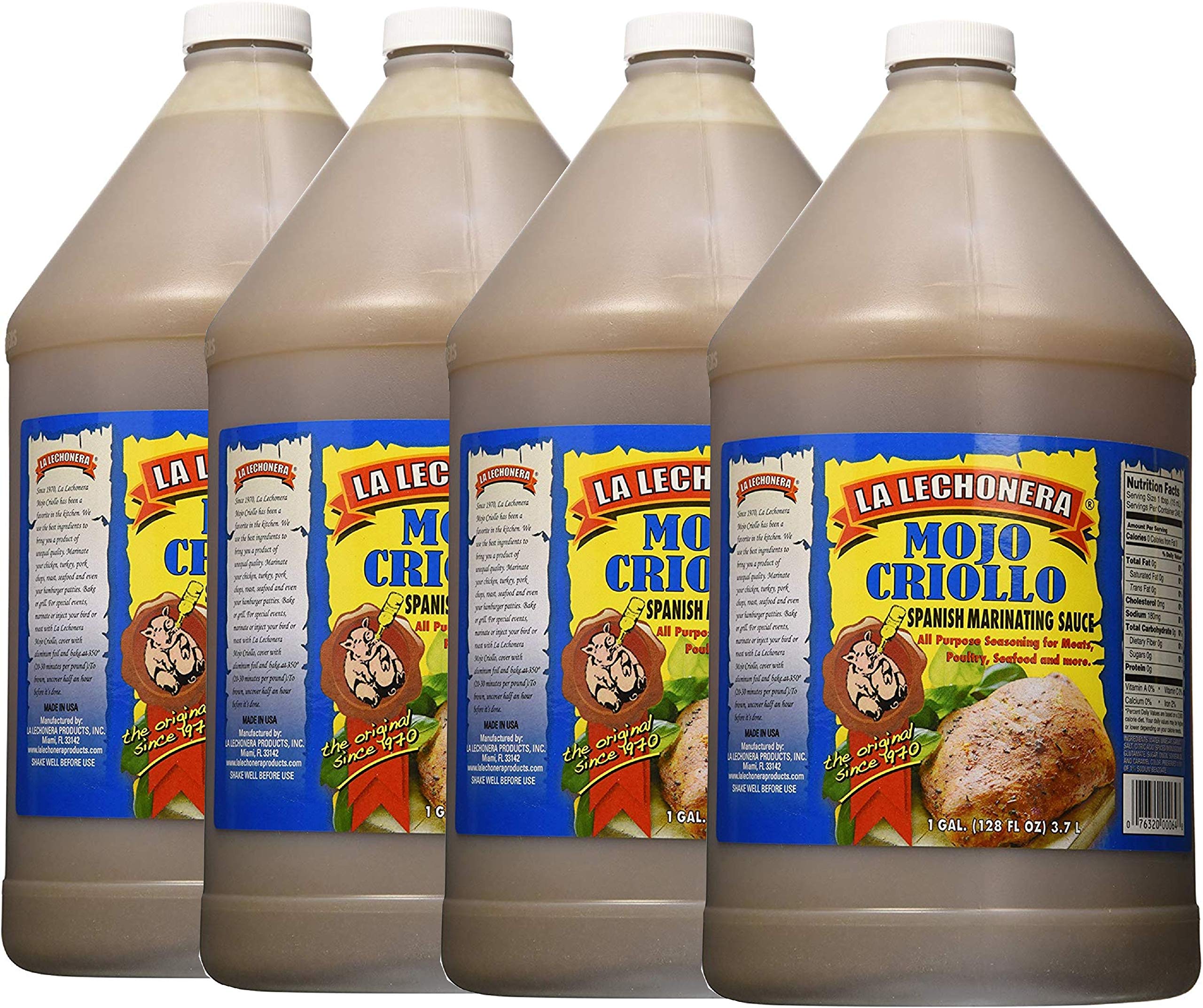 Mojo Marinade by La Lechonera. 4 Galon pack.