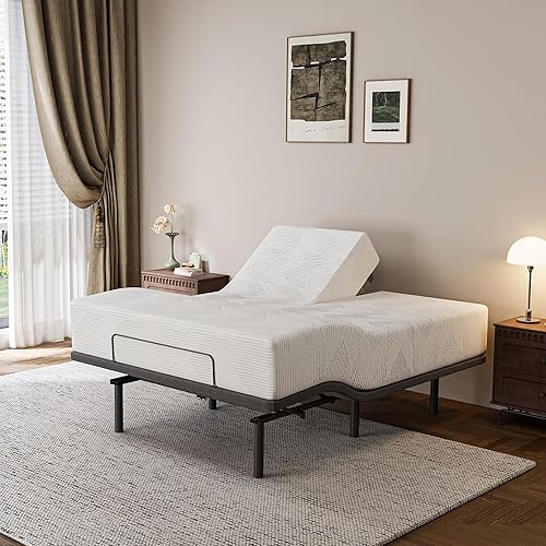 Protector de colchón Split Queen tela refrescante de grafeno, suave, transpirable y regula la temperatura, ajuste cómodo con esquinas elásticas,