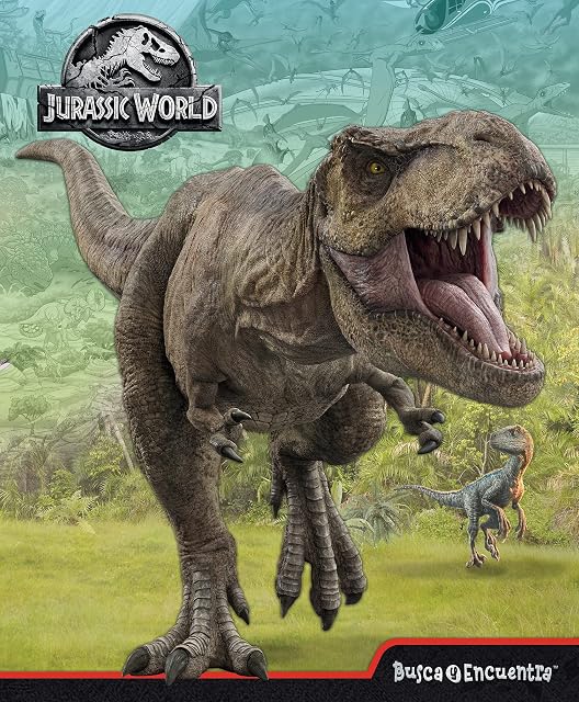 Portada de Busca y encuentra Jurassic World LF