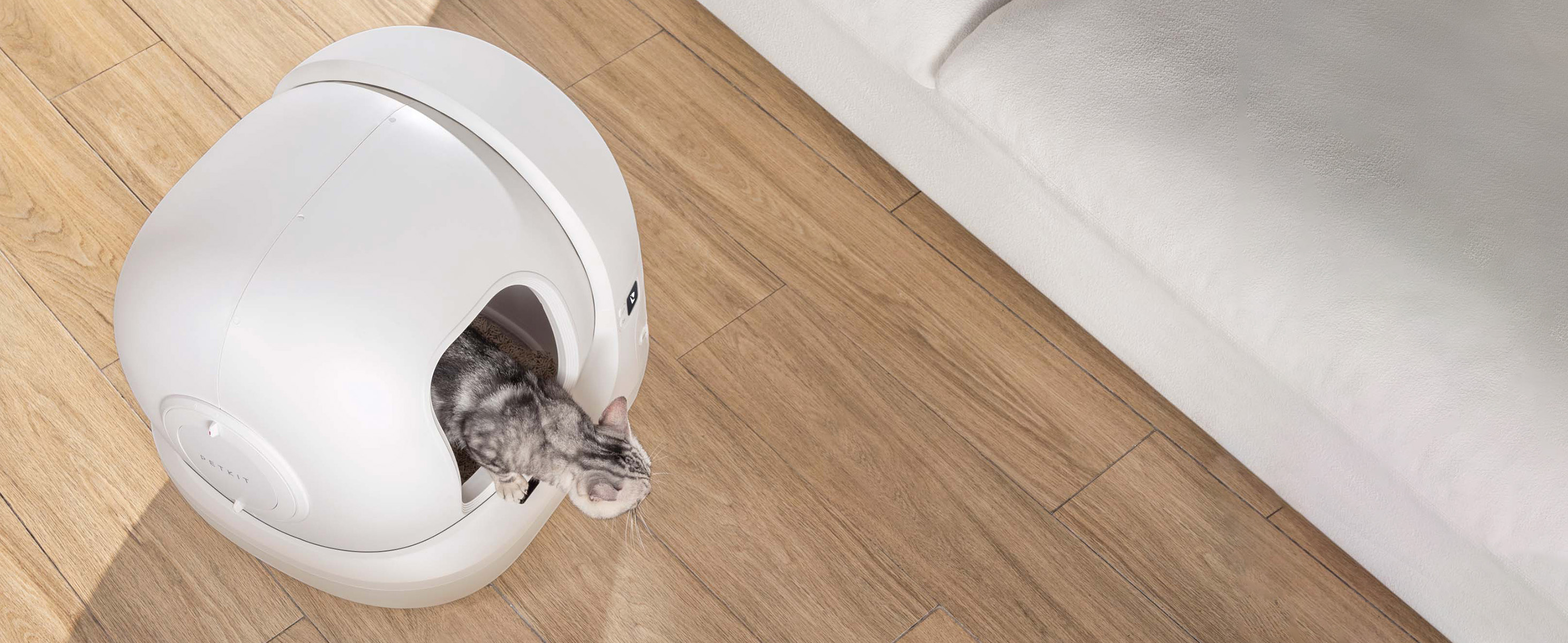 Amazon | PETKIT 猫 トイレ スマホ管理 センサー付き 飛散防止 自動
