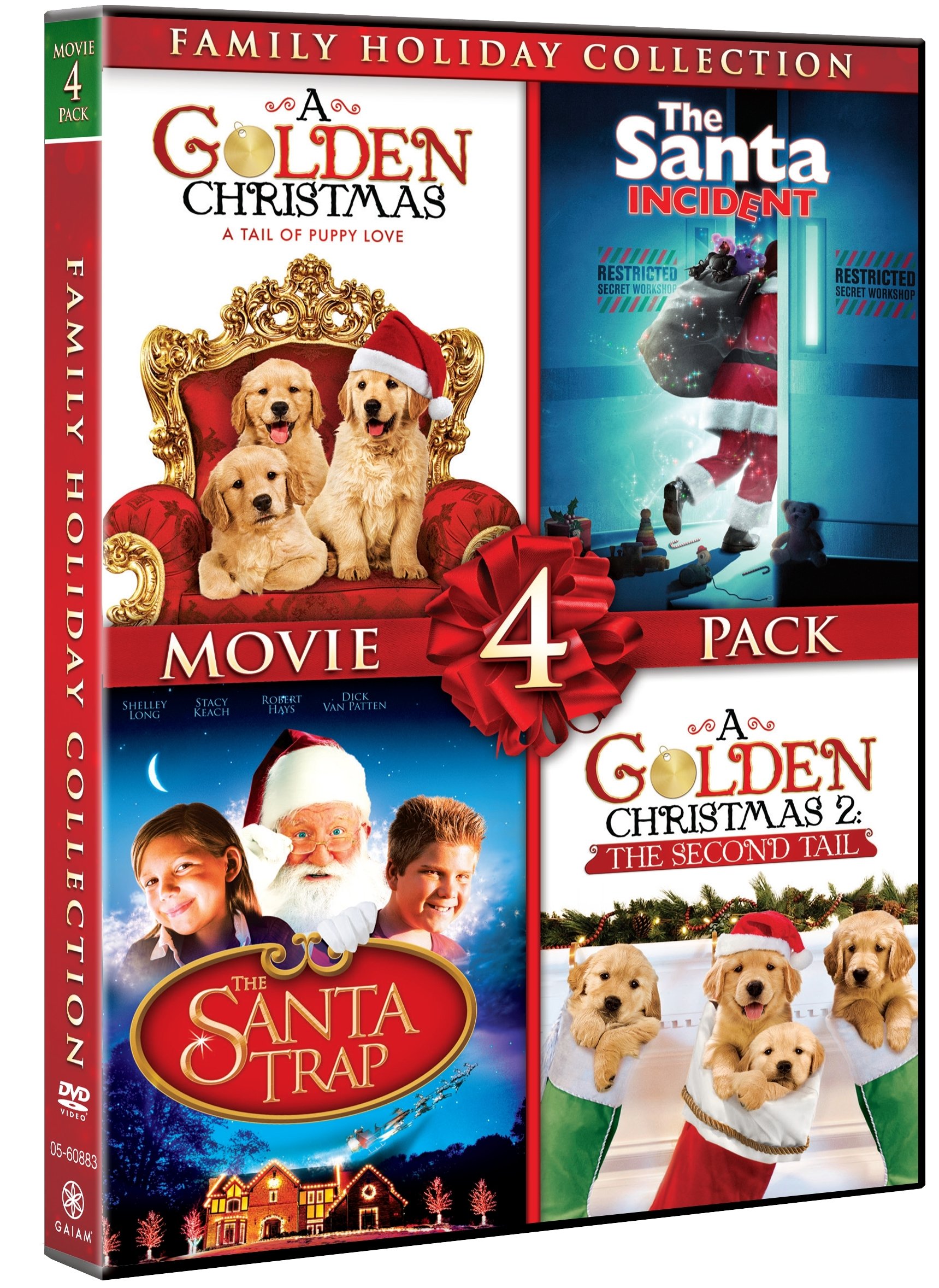 DVD Family Holiday Collection de 4 películas para solucionar el entretenimiento de tus hijos