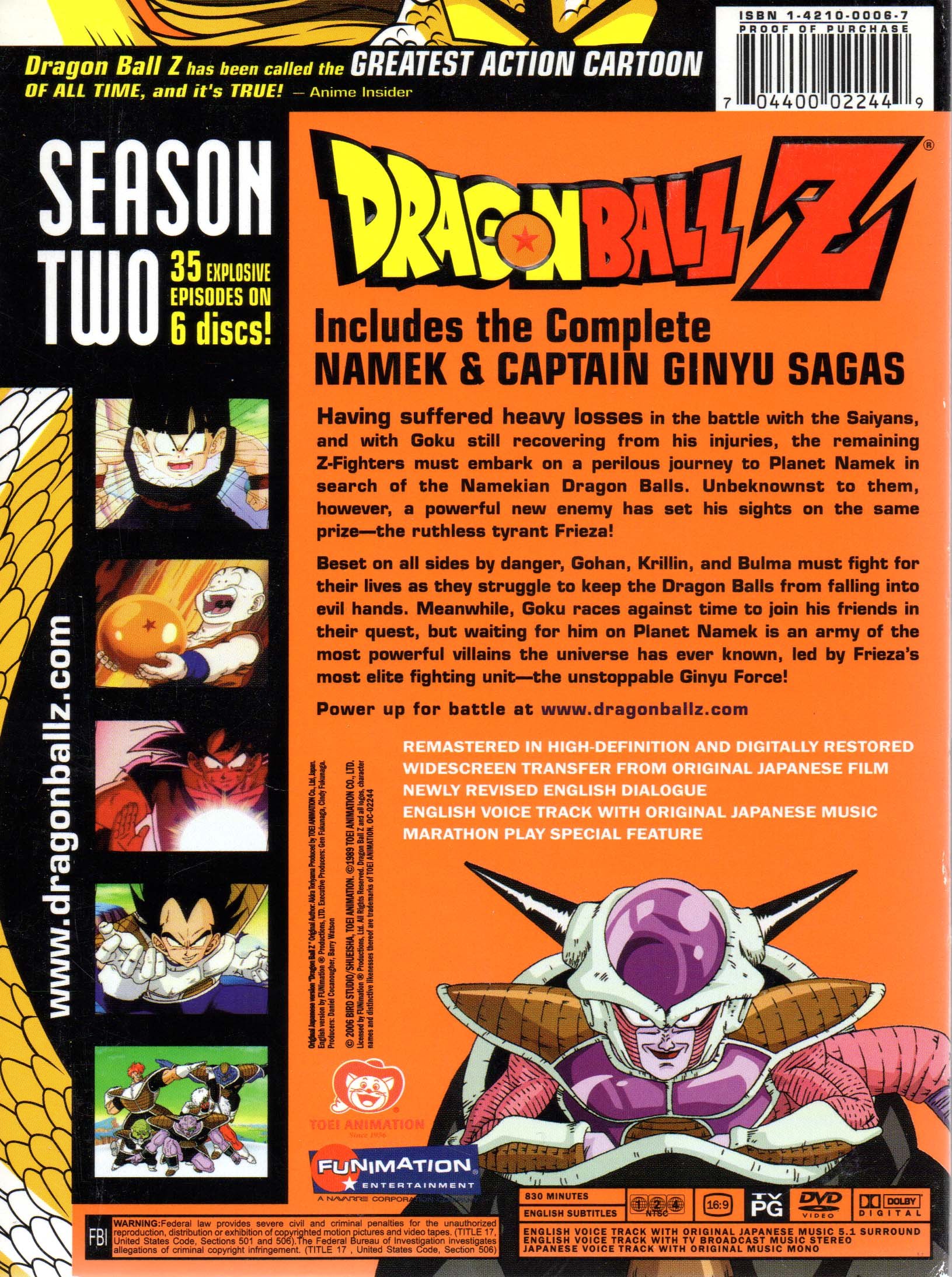 Dragonball Z Complete Seasons Box Sets Box Desertcart