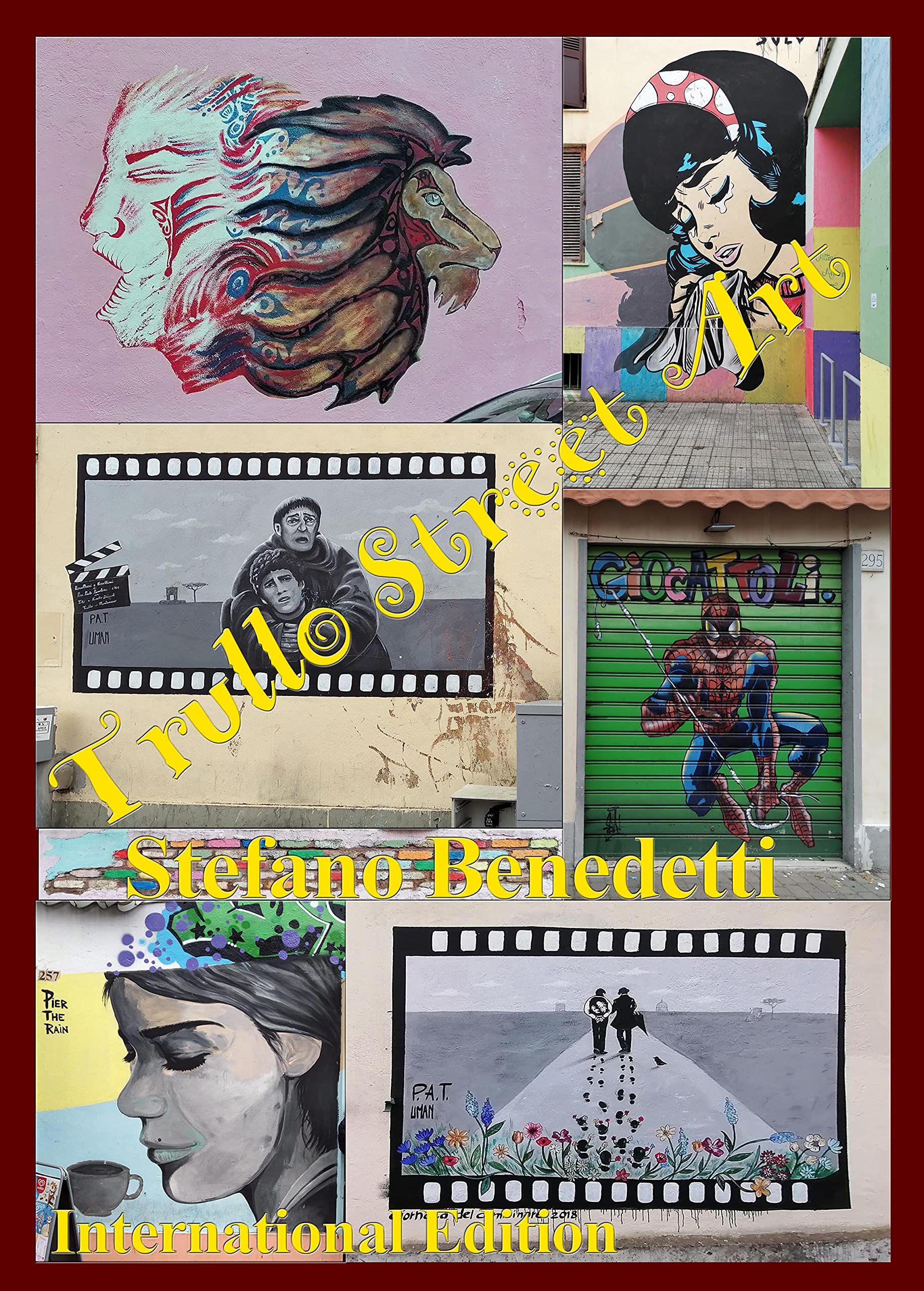 Trullo Street Art Édition Italienne Beau Livre de Salon pour Passionnés d'Art Urbain