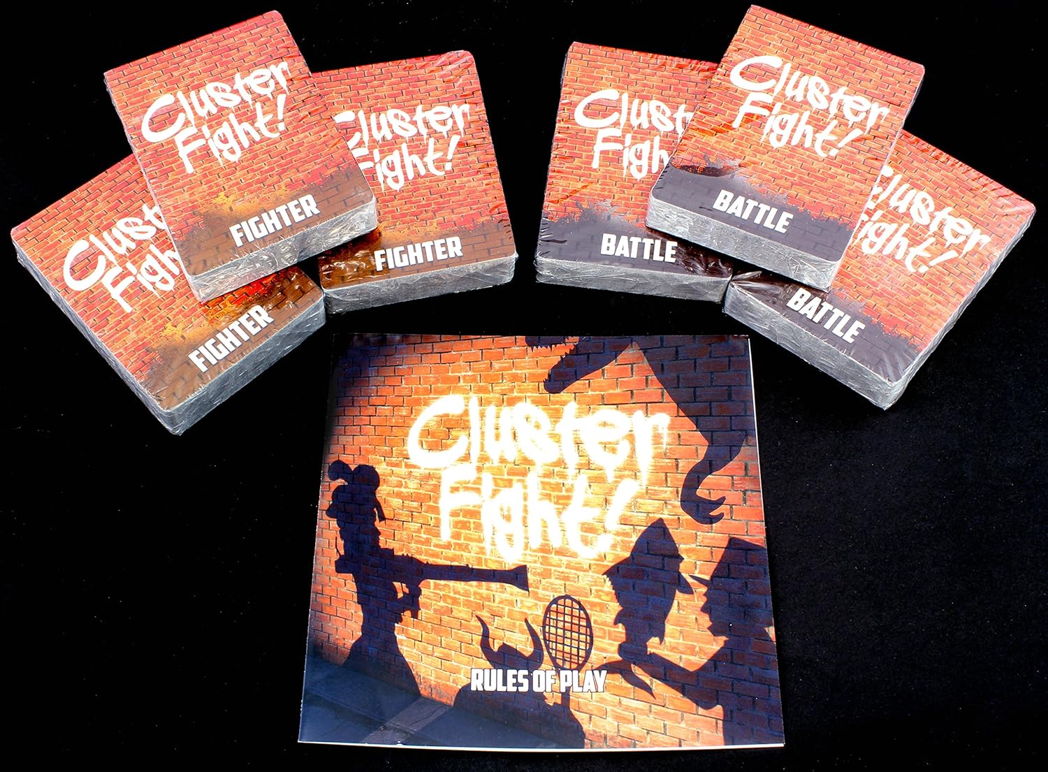 Cluster Fight Party Game As Seen and Funded Fully on Kickstarter