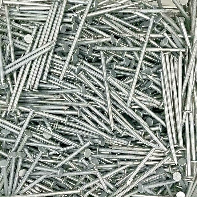 20kg of Galvanised Round Wire Nails - 65mm x 2.65 General Purpose Exterior Common Nails Plain Head Ideal for Fastening Roofing Battens & Laths