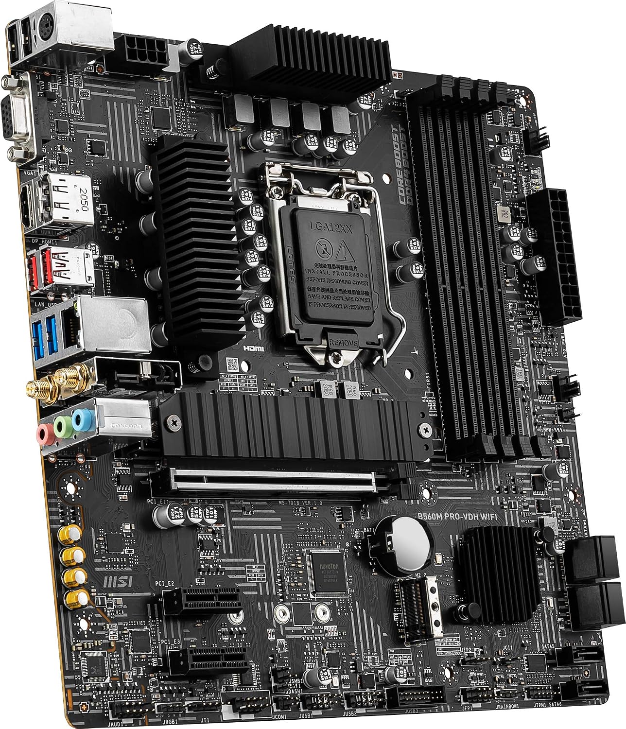 MSI B560M PRO WIFI マザーMーATX CPUメモリセット MSI B560M PRO WIFI