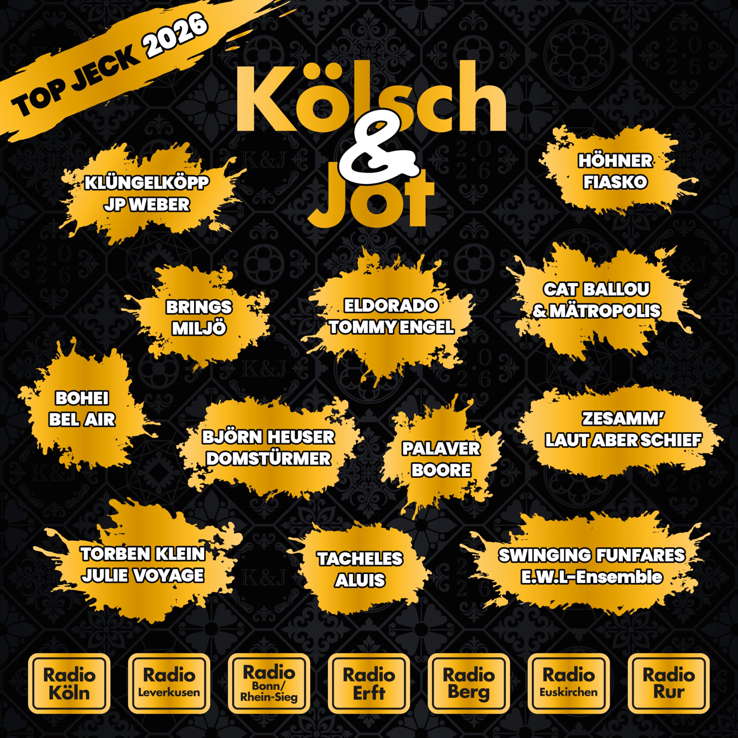 Koelsch & Jot - Top Jeck 2026 - Various: Amazon.de: Musik