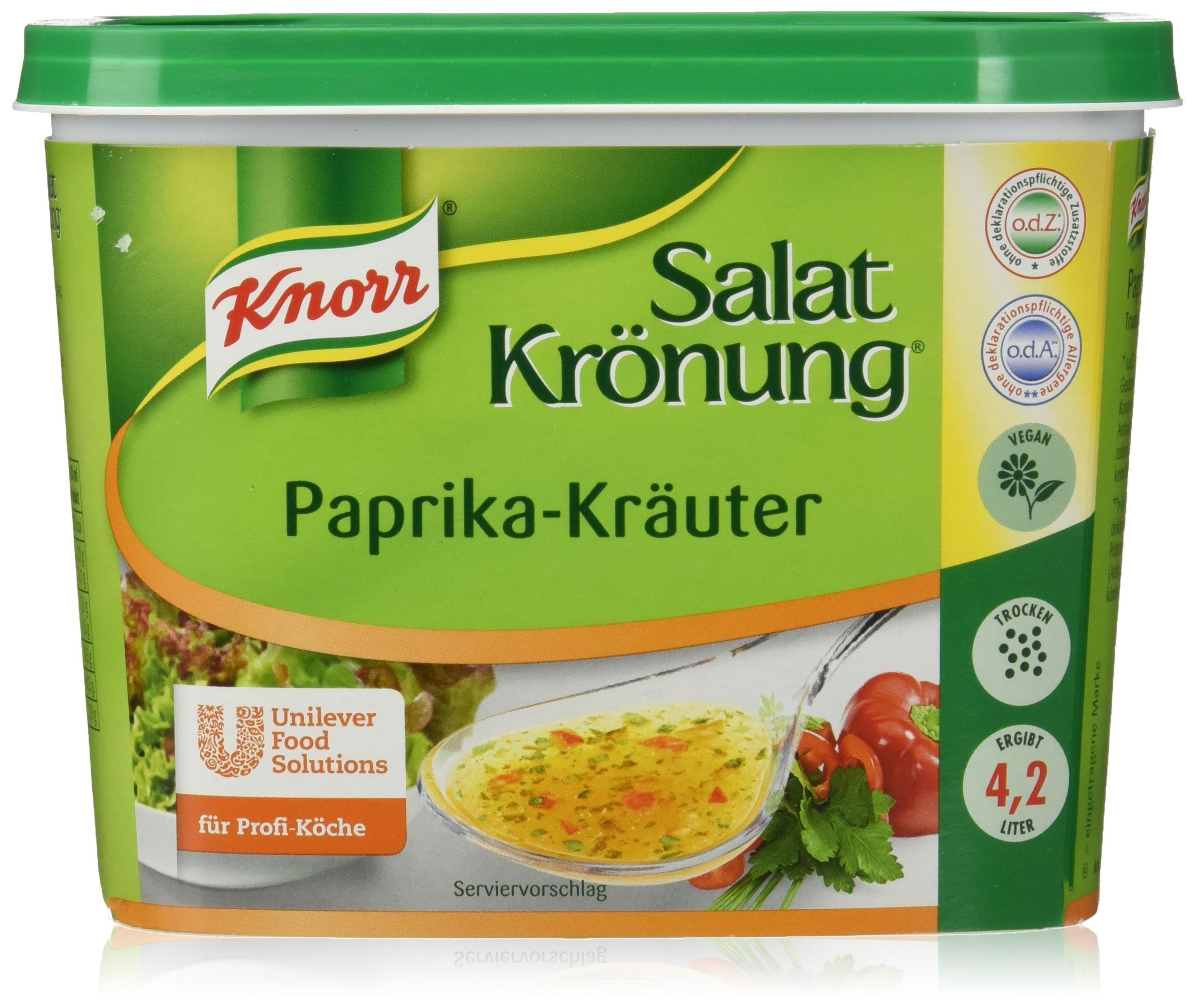 Knorr Salatkrönung Paprika-Kräuter 500 g, 1er Pack (1 x 0.5 kg)