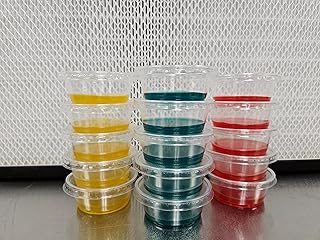 70mm Potato Dextrose Yeast Colored Agar Cup 15 Pack | Premade Prepoured Sterile Agar Cups