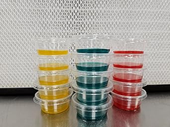 70mm Potato Dextrose Yeast Colored Agar Cup 15 Pack | Premade Prepoured Sterile Agar Cups