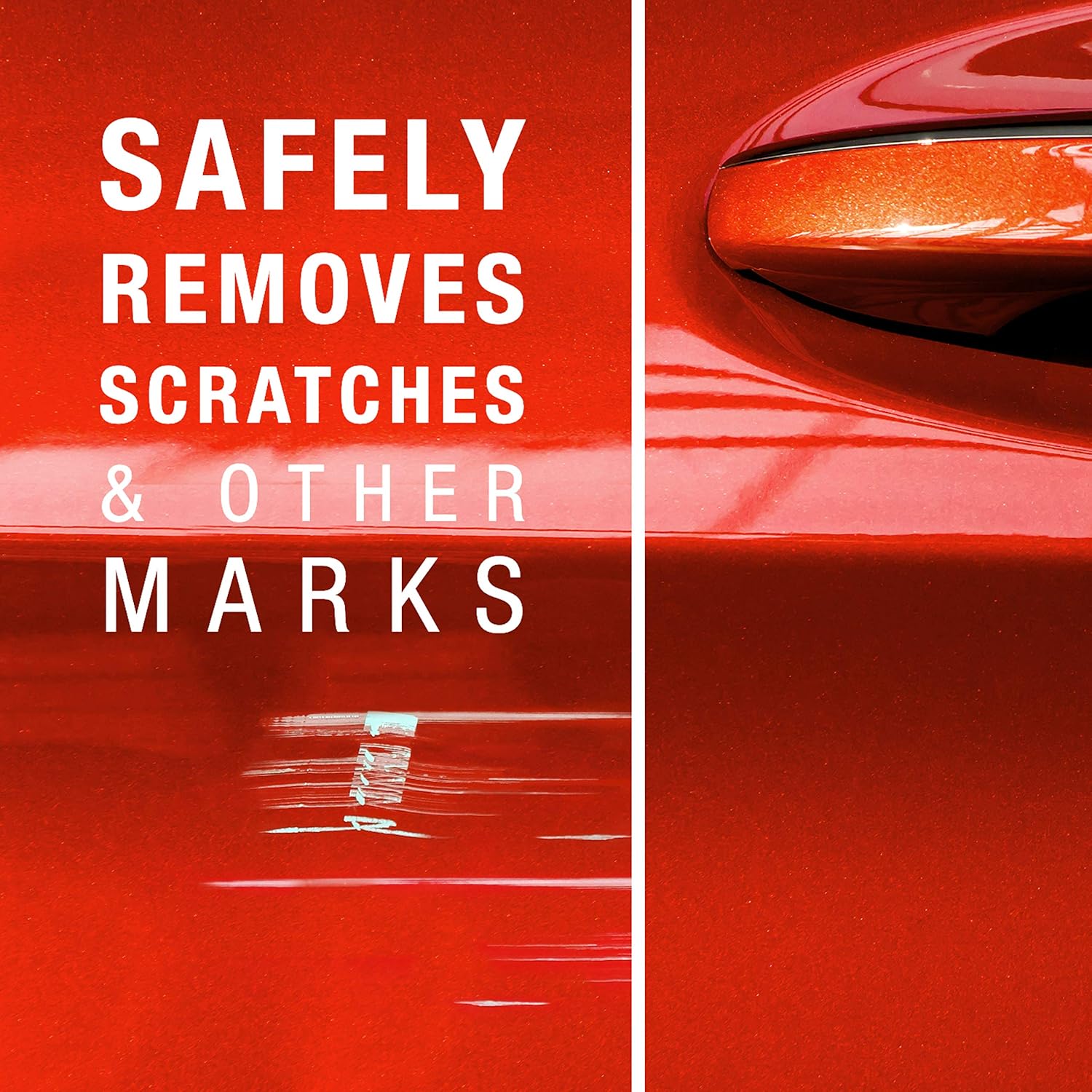 Car Scratch Remover by Nu Finish, Scratch Removal for Cars Eliminates Paint Scrapes, Scuffs, Haze and Swirls on Cars, Boats and Motorcycles , 6.5 Oz, White